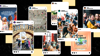 A collage of various social media-style posts with B Corp movement initiatives from around the world, showcasing the movement's impact.